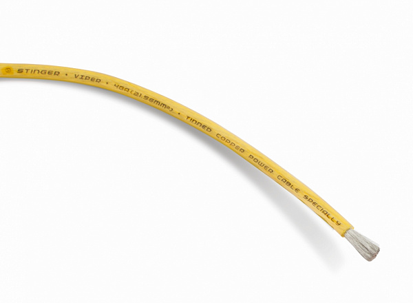 Силовой кабель Stinger Viper Yellow