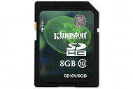 Карта памяти Kingston SD Class 10 8GB