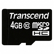 Карта памяти Transcend Micro SD Class 10 4GB