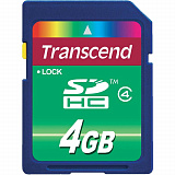 Карта памяти Transcend SD Class 4 4GB