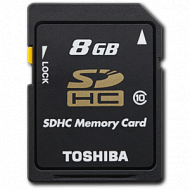 Карта памяти Toshiba SD Class 10 8GB