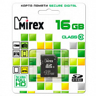 Карта памяти Mirex SD Class 10 16GB