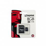 Карта памяти Kingston Micro SD Class 10 8GB