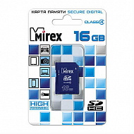 Карта памяти Mirex SD Class 4 16GB