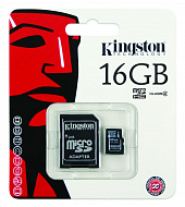 Карта памяти Kingston Micro SD 16GB