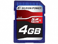 Карта памяти Silicon Power SD Class 6 4GB