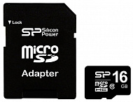 Карта памяти Silicon Power Micro SD Class 10 16GB