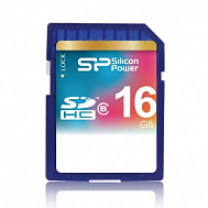 Карта памяти Silicon Power SD Class 6 16GB