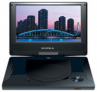 Портативный проигрыватель DVD Supra SDTV-913UT black